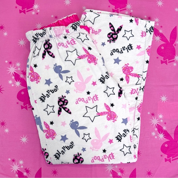 SOLD Playboy Pajama Pants - Picture 1 of 4